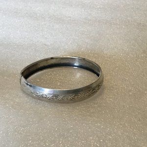 VINTAGE STERLING SILVER BRACELET BY BEAU 1950/60s